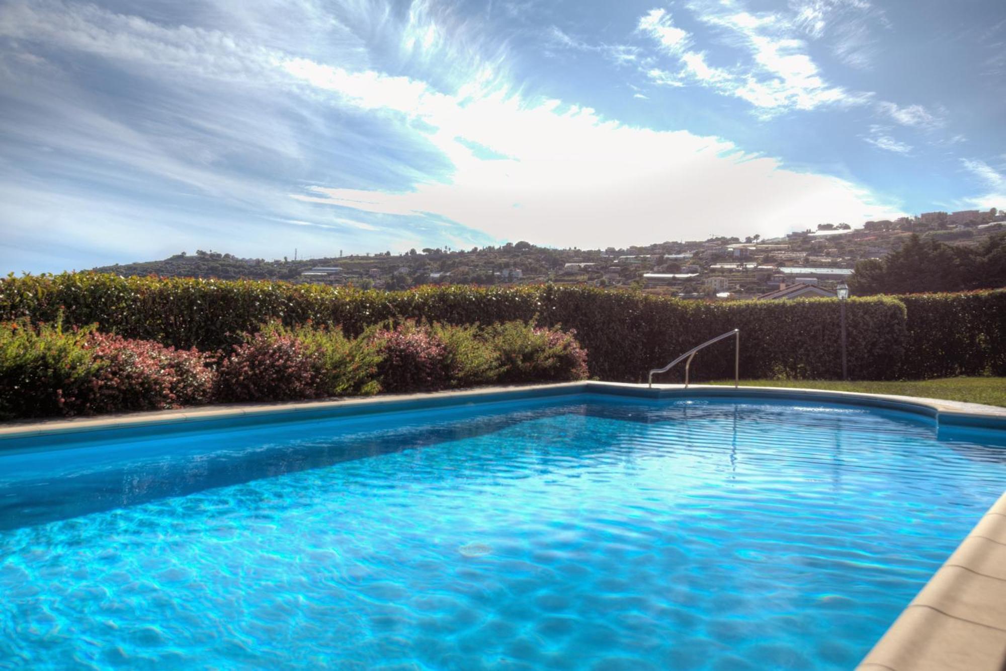Villa Lucia Riviera Dei Fiori Pool - Happy Rentals Sanremo Dış mekan fotoğraf